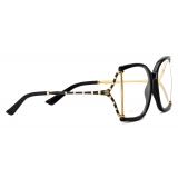 Gucci - Occhiale da Vista Squadrati - Nero - Gucci Eyewear