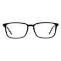 Gucci - Rectangular Frame Optical Glasses - Black - Gucci Eyewear