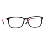 Gucci - Rectangular Frame Optical Glasses - Black - Gucci Eyewear