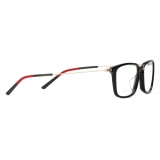 Gucci - Rectangular Frame Optical Glasses - Black - Gucci Eyewear