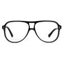 Gucci - Pilot Frame Optical Glasses - Black - Gucci Eyewear