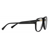 Gucci - Pilot Frame Optical Glasses - Black - Gucci Eyewear