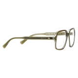 Gucci - Square Frame Optical Glasses - Green - Gucci Eyewear