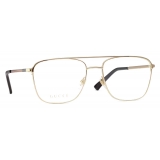 Gucci - Navigator Frame Optical Glasses - Gold - Gucci Eyewear