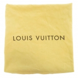 Louis Vuitton Vintage - Mini Lin Manon MM - Grigio - Borsa in Cotone e Pelle Vitello - Alta Qualità Luxury