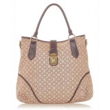 Louis Vuitton Vintage - Monogram Idylle Elegie - Red - Canvas Calf Leather Tote Bag - Luxury High Quality