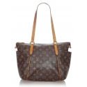 Louis Vuitton Vintage - Monogram Totally PM - Marrone - Borsa in Tela Monogram e Pelle Vacchetta - Alta Qualità Luxury