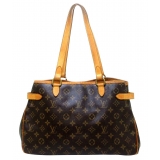 Louis Vuitton Vintage - Monogram Batignolles Horizontal - Brown - Monogram Canvas Tote Bag - Luxury High Quality