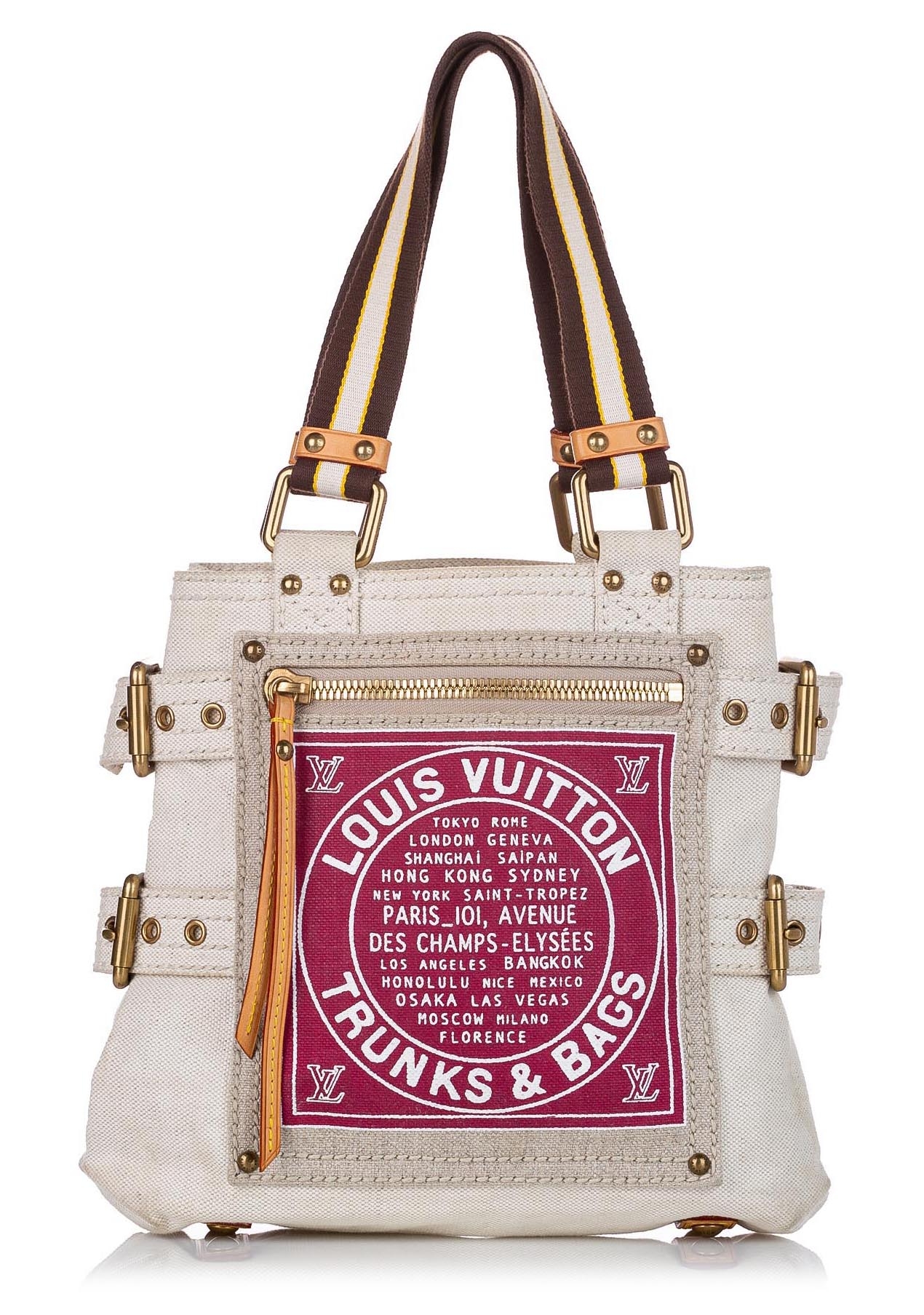 Louis Vuitton Vintage - Globe Shopper Cabas PM - White Pink