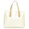 Louis Vuitton Vintage - Vernis Brentwood - Bianco Marrone - Borsa in Pelle Vernis - Alta Qualità Luxury