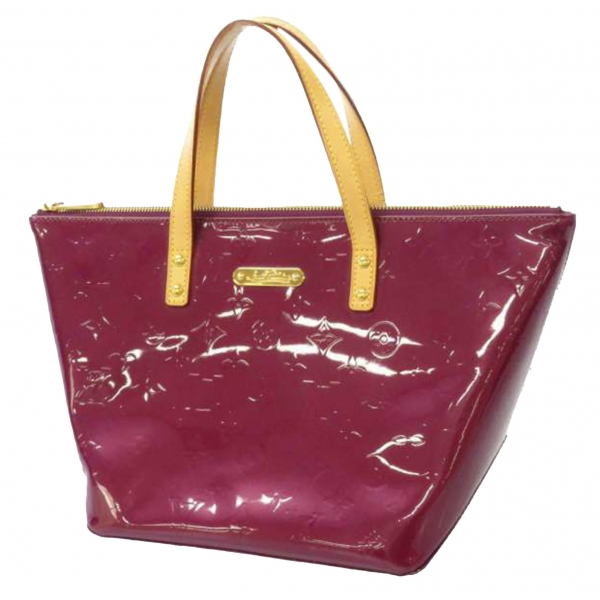 Louis Vuitton Vintage - Vernis Bellevue PM - Purple Light Brown - Vernis Leather Tote Bag - Luxury High Quality