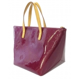 Louis Vuitton Vintage - Vernis Bellevue PM - Purple Light Brown - Vernis Leather Tote Bag - Luxury High Quality