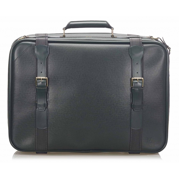 Louis Vuitton Vintage - Taiga Satellite 53 - Dark Green - Taiga Leather Travel Bag - Luxury High Quality