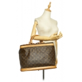 Louis Vuitton Vintage - Monogram Cruiser 55 - Brown - Monogram Canvas and Vachetta Leather Travel Bag - Luxury High Quality