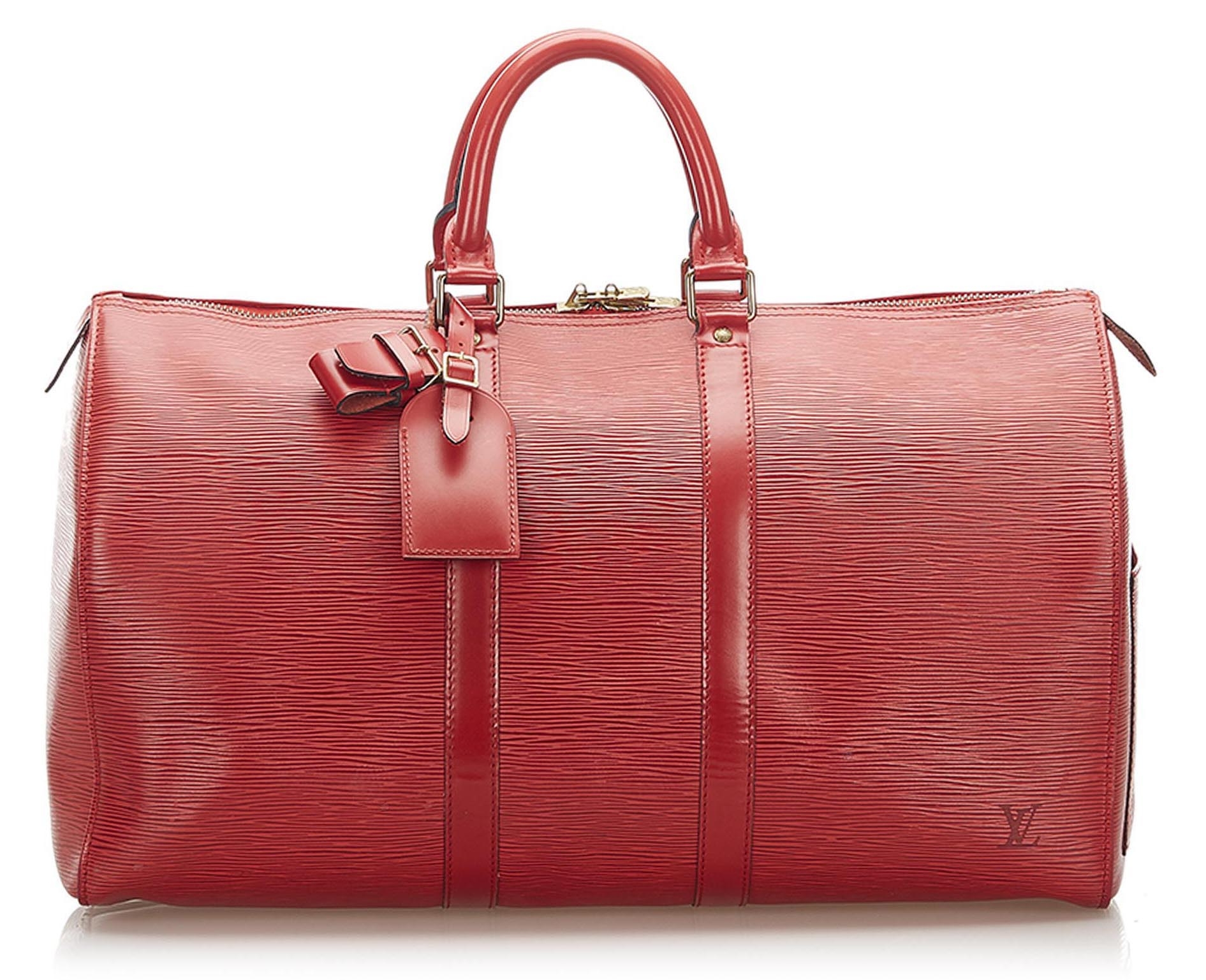 Louis Vuitton Vintage - Epi Keepall 45 - Brown - Epi Leather Travel Bag -  Luxury High Quality - Avvenice