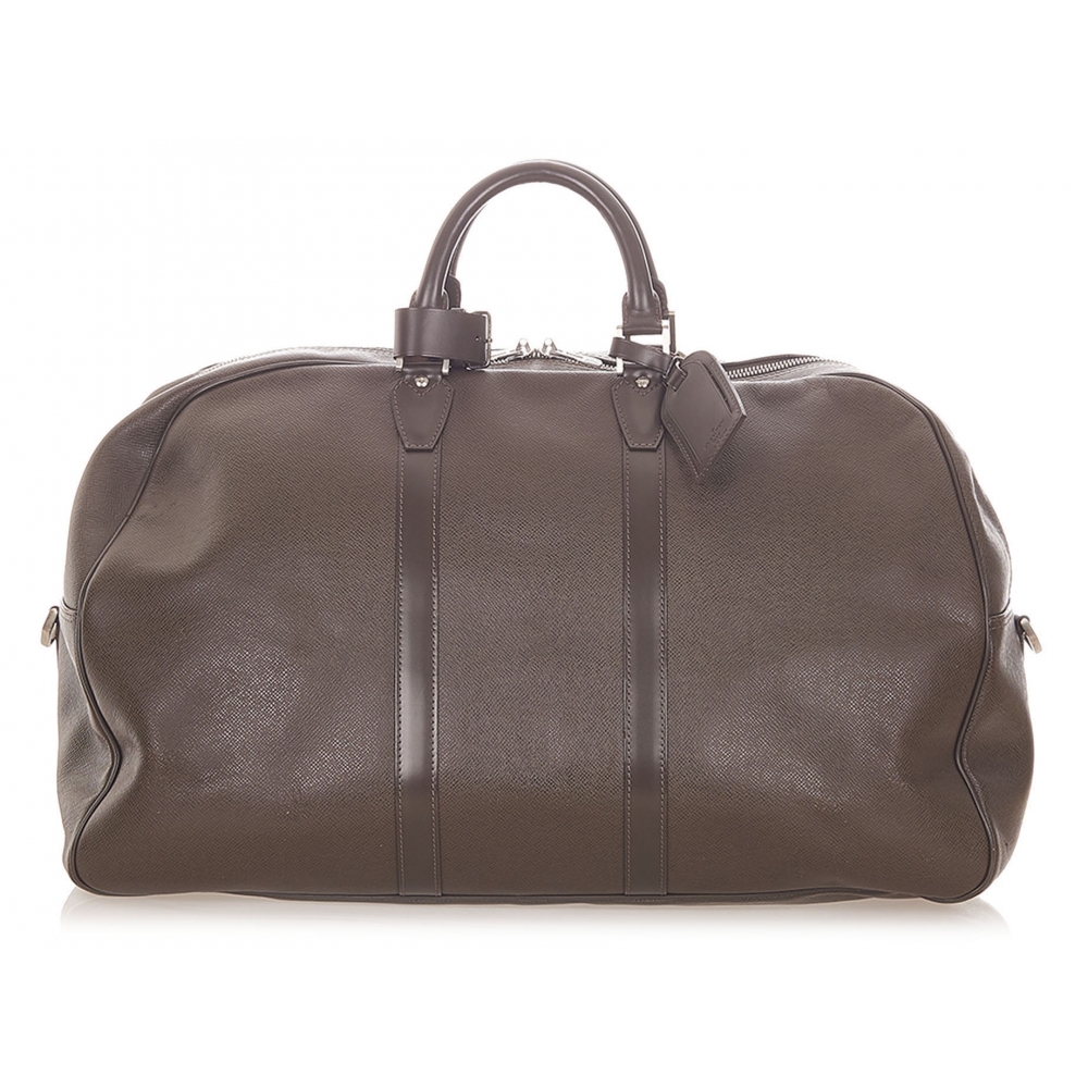 Louis Vuitton Vintage - Taiga Kendall PM - Dark Brown - Taiga Leather ...