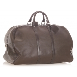 Louis Vuitton Vintage - Taiga Kendall PM - Dark Brown - Taiga Leather Travel Bag - Luxury High Quality