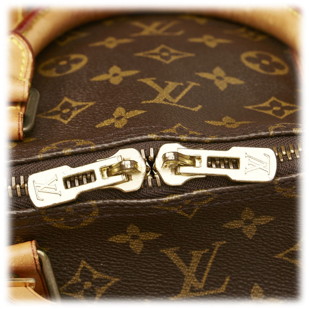 Louis Vuitton Vintage - Monogram Keepall 55 Bag - Brown - Monogram Leather  Handbag - Luxury High Quality - Avvenice