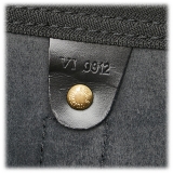 Louis Vuitton Vintage - Epi Keepall 45 - Nero - Borsa in Pelle Epi - Alta Qualità Luxury