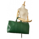 Louis Vuitton Vintage - Epi Keepall 50 - Green - Epi Leather Travel Bag - Luxury High Quality