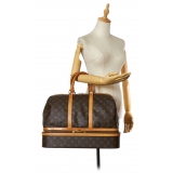 Louis Vuitton Vintage - Monogram Sac Sport - Brown - Monogram Canvas and Vachetta Leather Travel Bag - Luxury High Quality