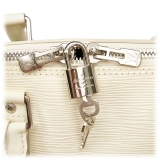 Louis Vuitton Vintage - Epi Keepall 55 - Bianco - Borsa in Pelle Epi - Alta Qualità Luxury