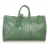 Louis Vuitton Vintage - Epi Keepall 45 - Green - Epi Leather Travel Bag - Luxury High Quality
