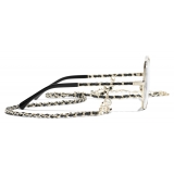 Chanel - Occhiali da Sole a Farfalla - Oro Nero Trasparente - Chanel Eyewear