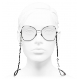 Chanel - Occhiali da Vista a Farfalla - Nero - Chanel Eyewear