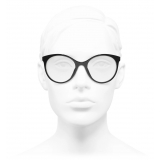 Chanel - Pantos Eyeglasses - Black Gold - Chanel Eyewear