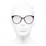 Chanel - Pantos Eyeglasses - Red - Chanel Eyewear