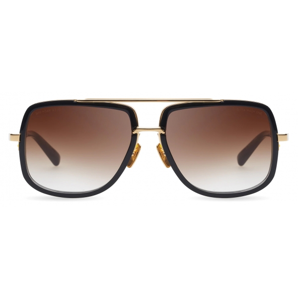 DITA - Gold Black Brown - DRX-2030 - Sunglasses - DITA Eyewear - Avvenice