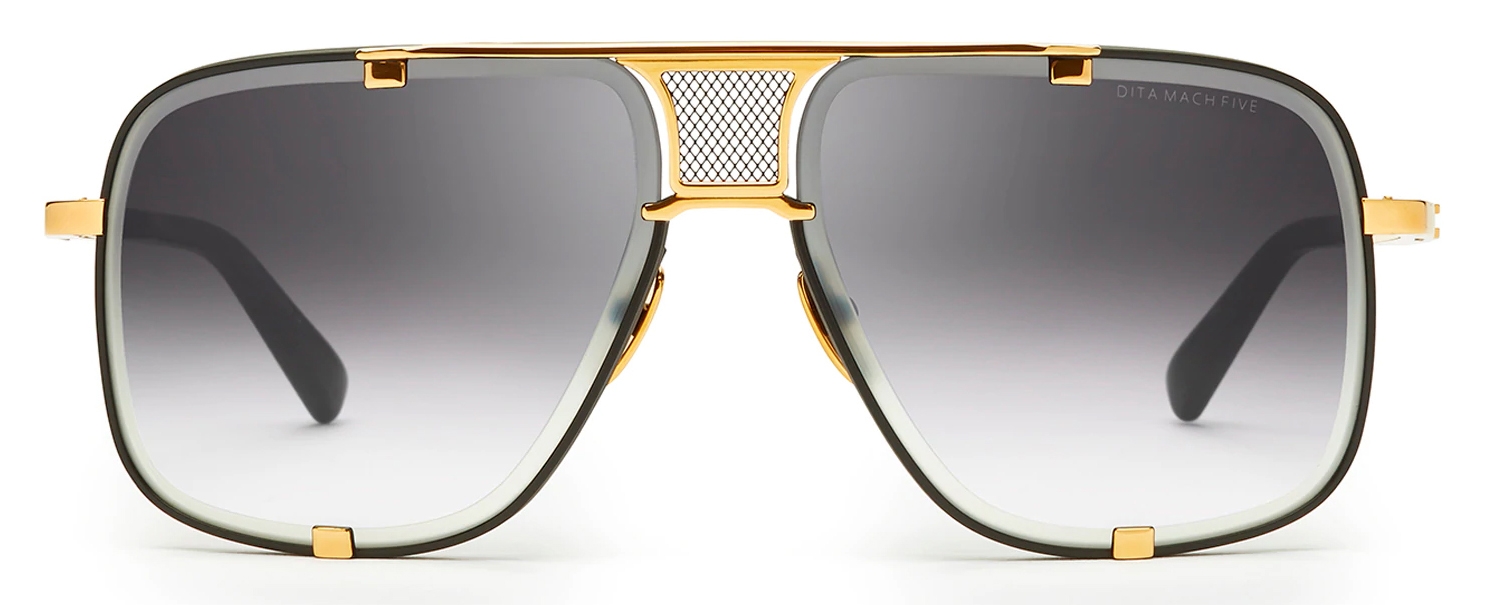 Dita clearance gold sunglasses