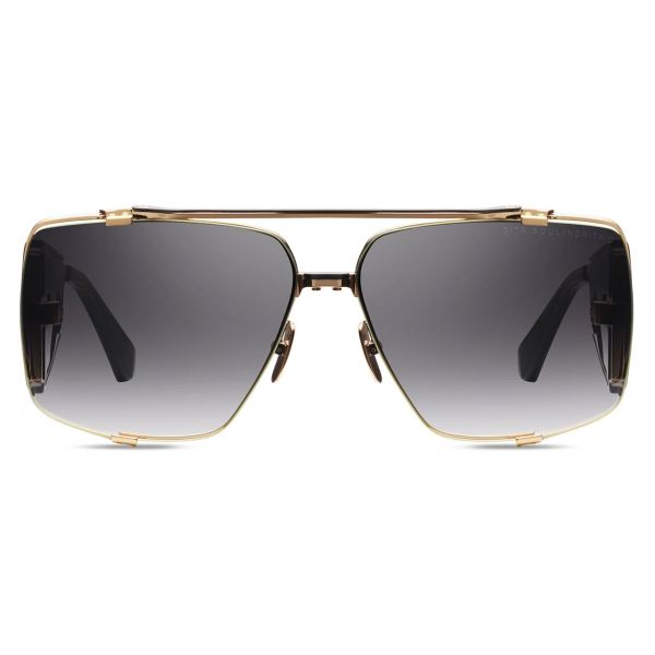 DITA - Souliner-Two - Gold Black Dark Grey - DTS136 - Sunglasses - DITA Eyewear