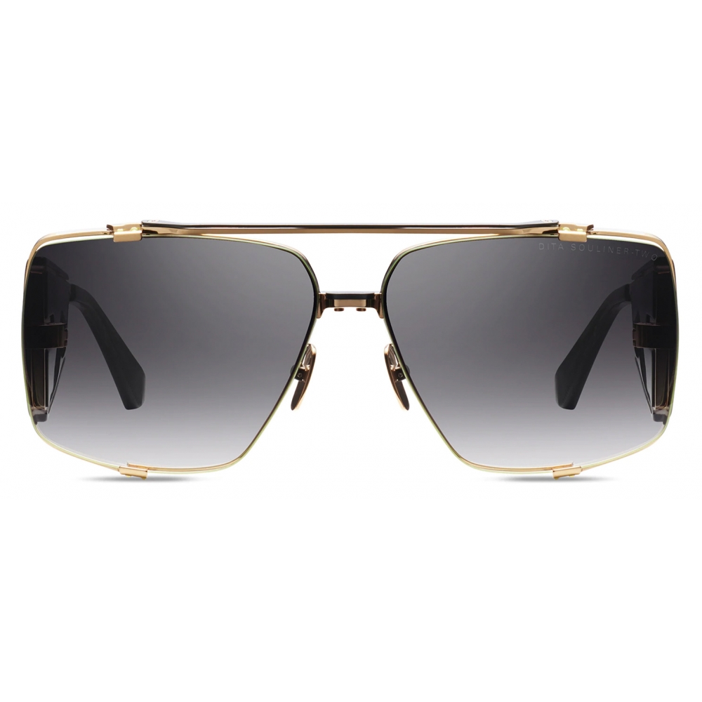 DITA - Souliner-Two - Gold Black Dark Grey - DTS136 - Sunglasses - DITA ...