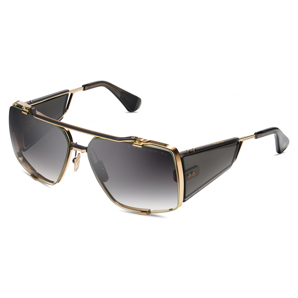 DITA - Souliner-Two - Gold Black Dark Grey - DTS136 - Sunglasses - DITA ...