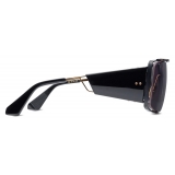 DITA - Souliner-Two - Matte Black Yellow Gold Dark Grey - DTS136 - Sunglasses - DITA Eyewear