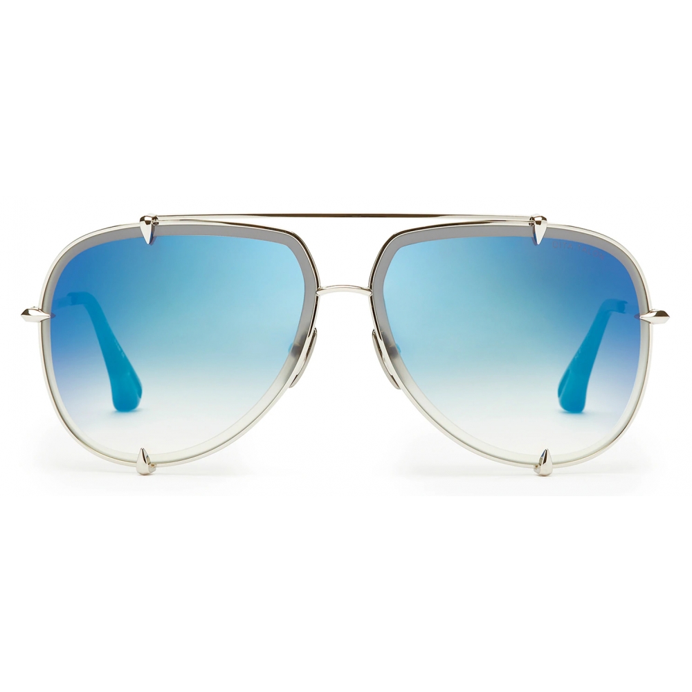 Lengtegraad Klooster Kameel DITA - Talon - Silver Grey Blue - 23007 - Sunglasses - DITA Eyewear -  Avvenice