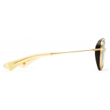 DITA - Spacecraft - Black Yellow Gold Dark Brown - 19017 - Sunglasses - DITA Eyewear