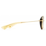 DITA - Spacecraft - Nero Oro Giallo Marrone Scuro - 19017 - Occhiali da Sole - DITA Eyewear