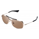 DITA - Symeta - Type 403 - Oro Bianco Nero Marrone - DTS126 - Occhiali da Sole - DITA Eyewear