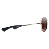 DITA - Symeta - Type 403 - Oro Bianco Nero Marrone - DTS126 - Occhiali da Sole - DITA Eyewear