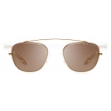 DITA - Lineus-Clip - Yellow Gold Brown - DTS702 - Sunglasses - DITA Eyewear
