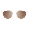 DITA - Lineus-Clip - Yellow Gold Brown - DTS702 - Sunglasses - DITA Eyewear
