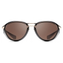 DITA - Nacht-Two - Black White Gold Brown - DTS128 - Sunglasses - DITA Eyewear