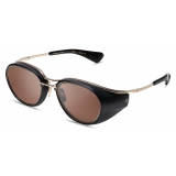 DITA - Nacht-Two - Black White Gold Brown - DTS128 - Sunglasses - DITA Eyewear