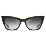 DITA - Showgoer - Black Yellow Gold Grey - DTS513 - Sunglasses - DITA Eyewear