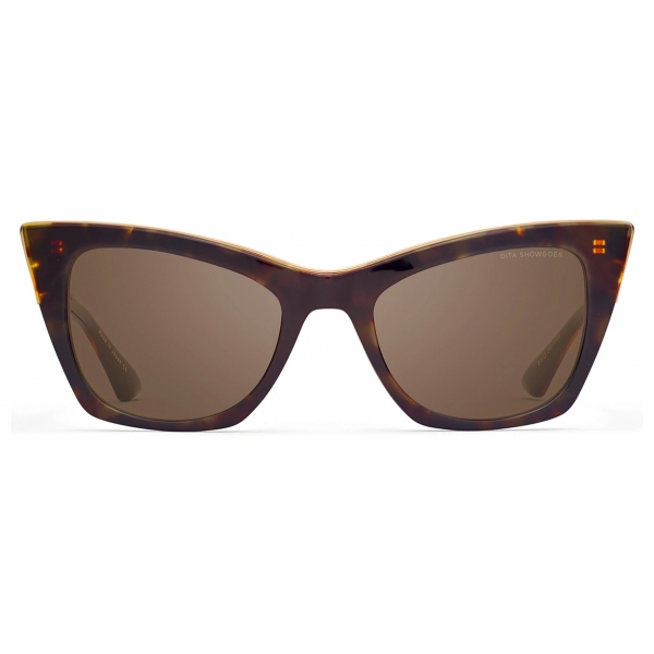 DITA - Showgoer - Dark Tortoise Brown - DTS513 - Sunglasses - DITA Eyewear