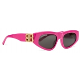 Balenciaga - Women's Dynasty D-Frame Sunglasses - Pink - Sunglasses - Balenciaga Eyewear