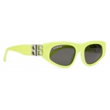 Balenciaga - Women's Dynasty D-Frame Sunglasses - Yellow - Sunglasses - Balenciaga Eyewear
